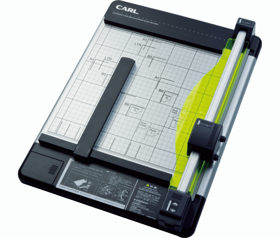 CARL DISK CUTTER A4サイズ 安全設計 楽天市場】カール ディスクカッター A4サイズ対応 裁断能力40枚